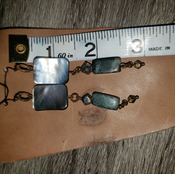 | Artisan | Handmade Upcycled Boho Earrings - Picture 6 of 6